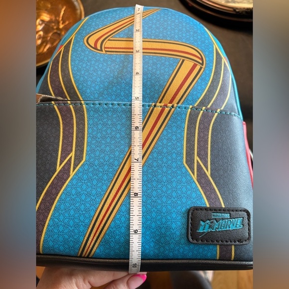 Ms Marvel Cosplay Mini Soft Backpack NWT main image 2